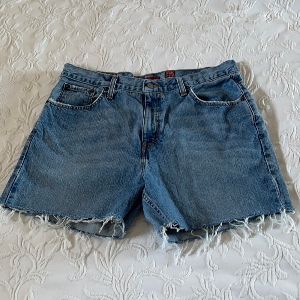 Cut Off Denim Shorts